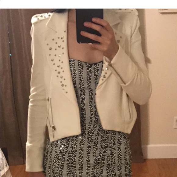 Bebe studded biker jacket - Picture 5 of 5